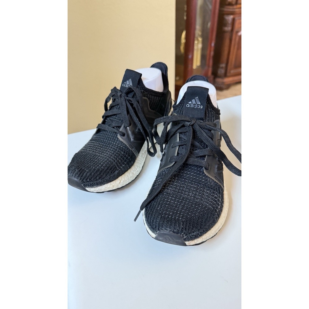 Adidas UltraBoost 19 G54014 Black White Running Shoes Sneakers Women's Size 6.5 - Picture 3 of 9